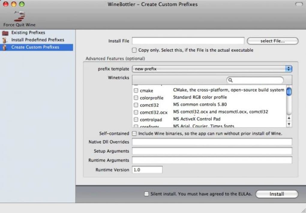 how to use winebottler on mac for games